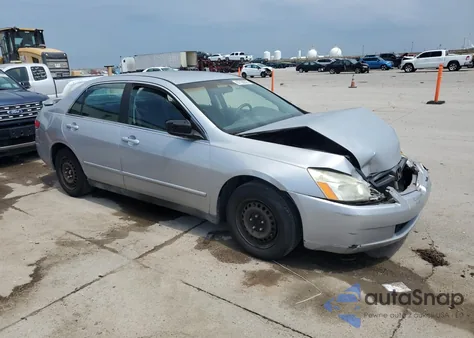 2003 Honda Accord Lx z USA, uszkodzony, nr VIN 1HGCM56303A012519
